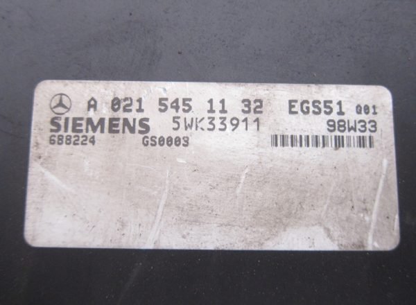 Computadora Centralita Ecu Mercedes Benz 5WK33911 A0215451132 - Imagen 3