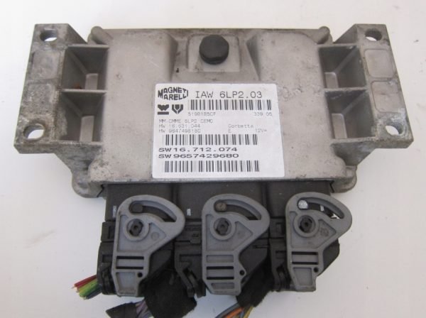 Computadora Centralita Ecu Citroën Peugeot 9657429680 9647498180 IAW6LP2.03