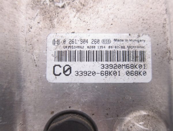 Computadora Centralita Ecu Suzuki Nissan 33920-68K01 0261S04260 - Imagen 2
