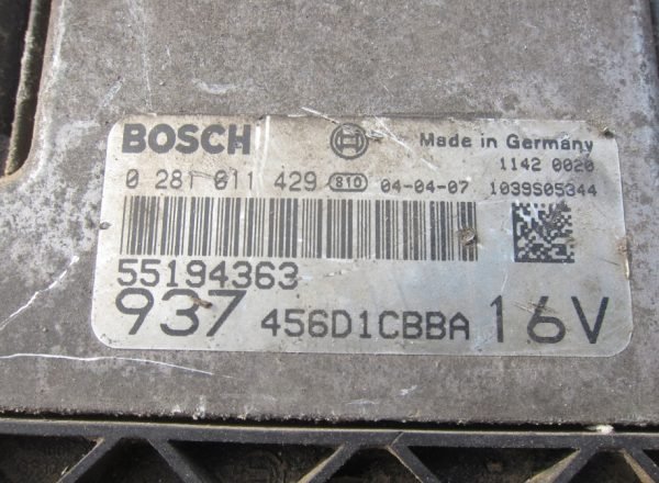 Computadora Centralita Ecu Alfa Romeo 0281011429 55194363 - Imagen 3