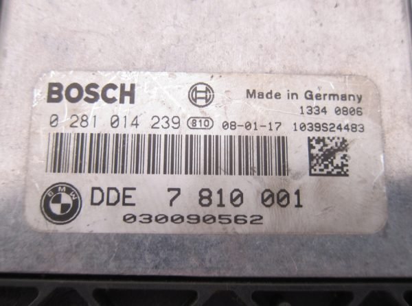 Computadora Centralita Ecu Bmw 0281014239 DDE 7810001 - Imagen 2