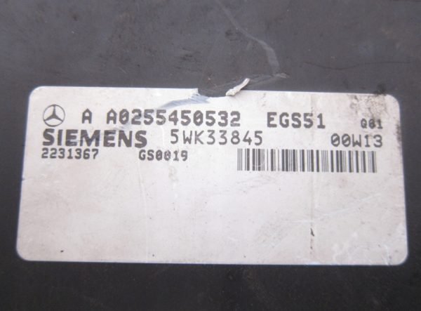 Computadora Centralita Ecu Mercedes Benz A0255450532 5WK33845 - Imagen 2