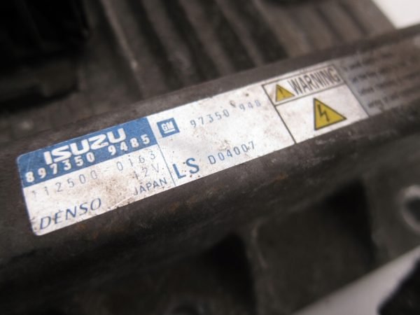 Computadora Centralita Ecu Opel 112500-0163 897350485 973509948 - Imagen 2