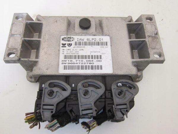 Computadora Centralita Ecu Citroën Peugeot 9654722780 9647498180 IAW6LP2.01