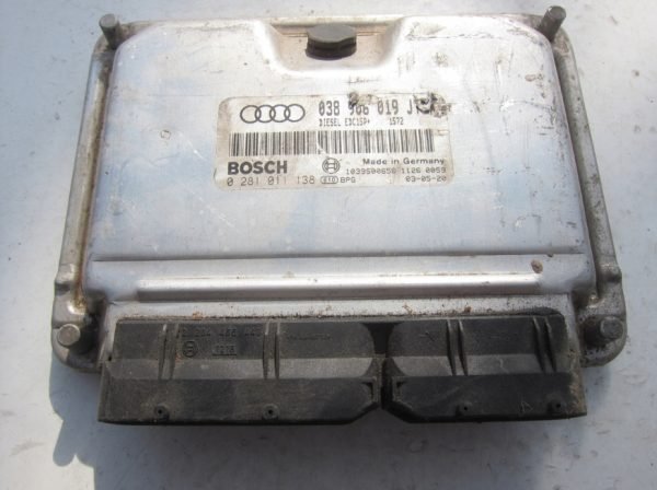 Computadora Centralita Ecu Volkswagen Audi 0281011138 038906019JT