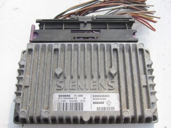 Computadora Centralita Ecu Renault S118058312A 8200348263