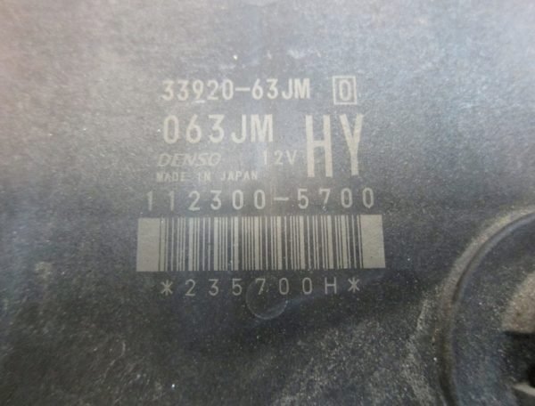 Computadora Centralita Ecu Suzuki 33920-63JM 112300-5700 063JM HY - Imagen 2
