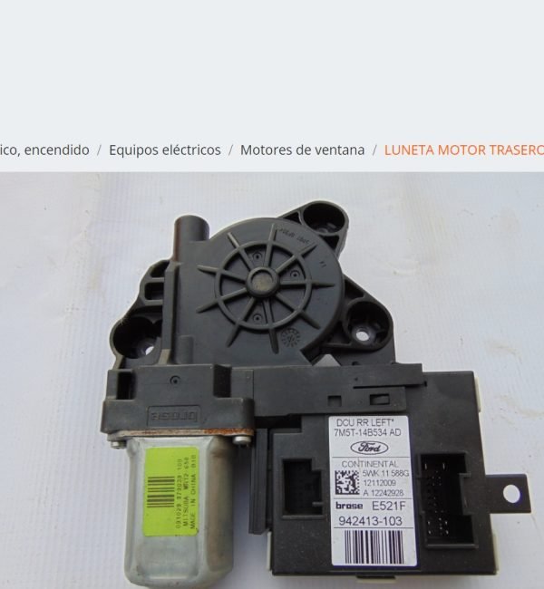 Computadora Centralita Ecu Ford 7M5T14B534AD