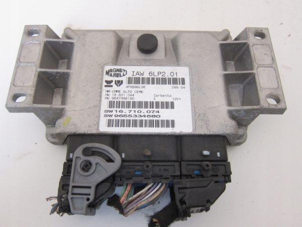 Computadora Centralita Ecu Peugeot 9655334680 9647498180 IAW6LP2.01