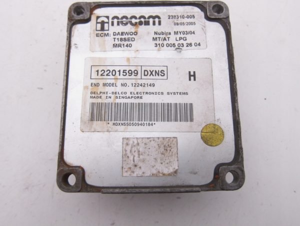 Computadora Centralita Ecu Daewoo Opel DXNS 12201599 - Imagen 5