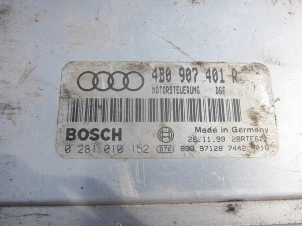 Computadora Centralita Ecu Audi 4B0907401R 0281010152 - Imagen 2