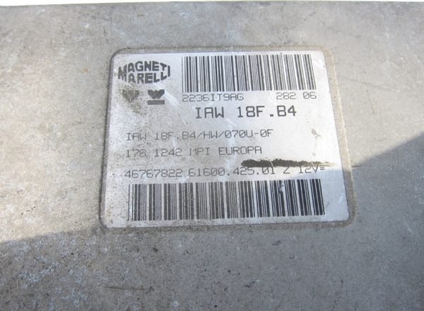 Computadora Centralita Ecu IAW18F.B4 Fiat 46767822 EL - Imagen 2