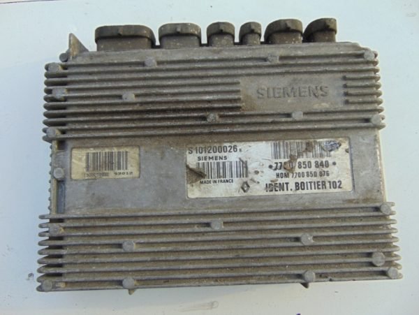 Computadora Centralita Ecu Renault S101200026B 7700850076 7700850840