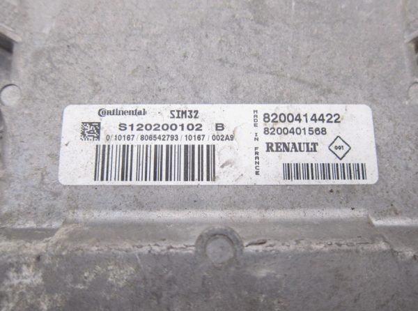 Computadora Centralita Ecu Renault S120200102B 8200414422 8200401568 - Imagen 2
