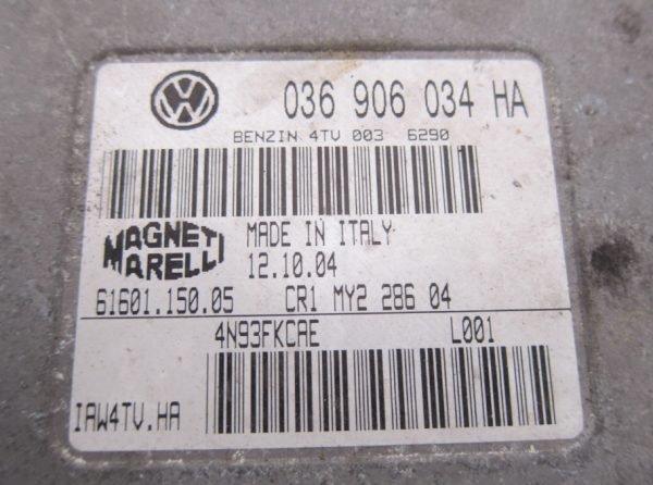 Computadora Centralita Ecu Asiento Volkswagen 036906034HA IAW4TV.HA - Imagen 2