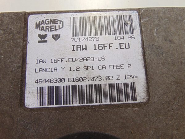 Computadora Centralita Ecu Lancia IAW16FF.EU 46448300 - Imagen 2