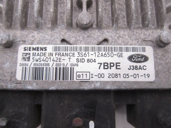 Computadora Centralita Ecu Ford 3S61-12A650-GE SWS40142E-T SID804 - Imagen 2