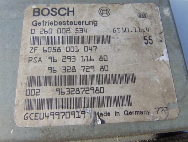 Computadora Centralita Ecu Citroën Peugeot 0260002534 9629311680 9632872980 - Imagen 2