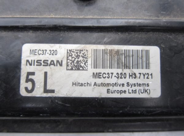 Computadora Centralita Ecu Nissan Micra MEC37-320 5L - Imagen 2