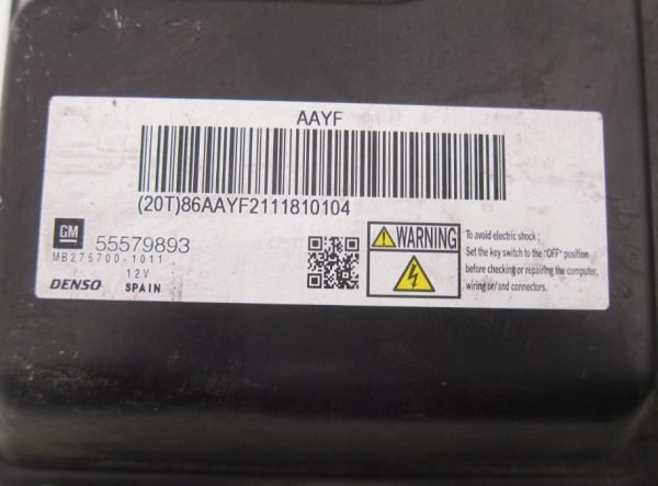 Computadora Centralita Ecu Opel 55579893 MB275700-1011 - Imagen 2