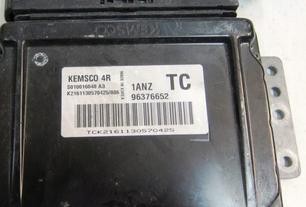 Computadora Centralita Ecu Aveo Kalos TC 96376652 S010016040A3 1ANZ - Imagen 2