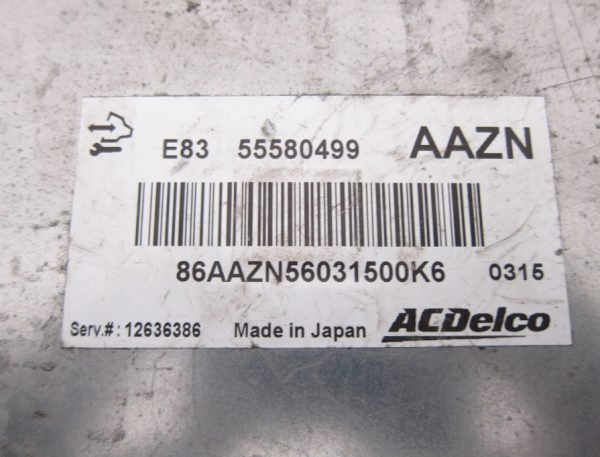 Computadora Centralita Ecu Opel Corsa D AAZN 55580499 - Imagen 2