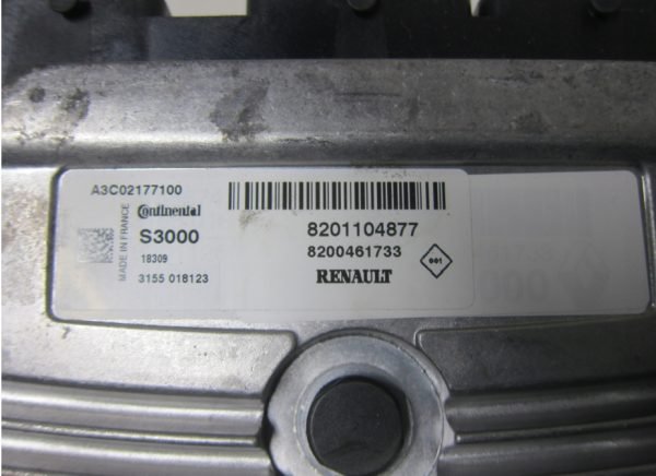Computadora Centralita Ecu Renault 8201104877 8200461733 A3C02177100 - Imagen 4