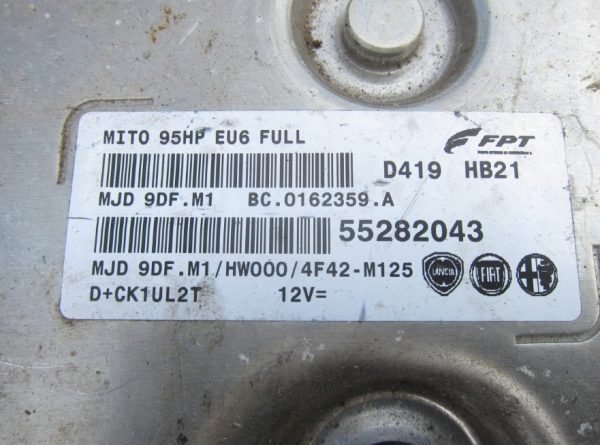 Computadora Centralita Ecu Alfa Mito MJD9DF.M1 55282043 - Imagen 2