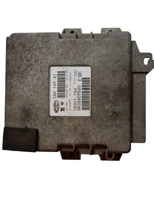 ECU Centralita Motor PEUGEOT 206 9639907880 IAW1AP.81 - Imagen 3