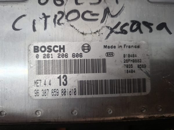 ECU Centralita Motor Citroen Xsara ME744 9638765980 0261206606 - Imagen 2