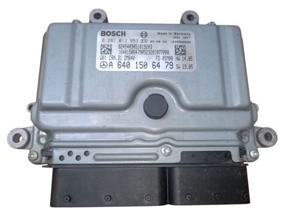 ECU CENTRALITA MERCEDES BENZ A W169 0281012953 A6401506479 - Imagen 2