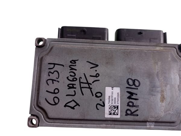 Ecu Computadora Centralita Caja Renault Laguna II 8200599846 8200676160 - Imagen 3