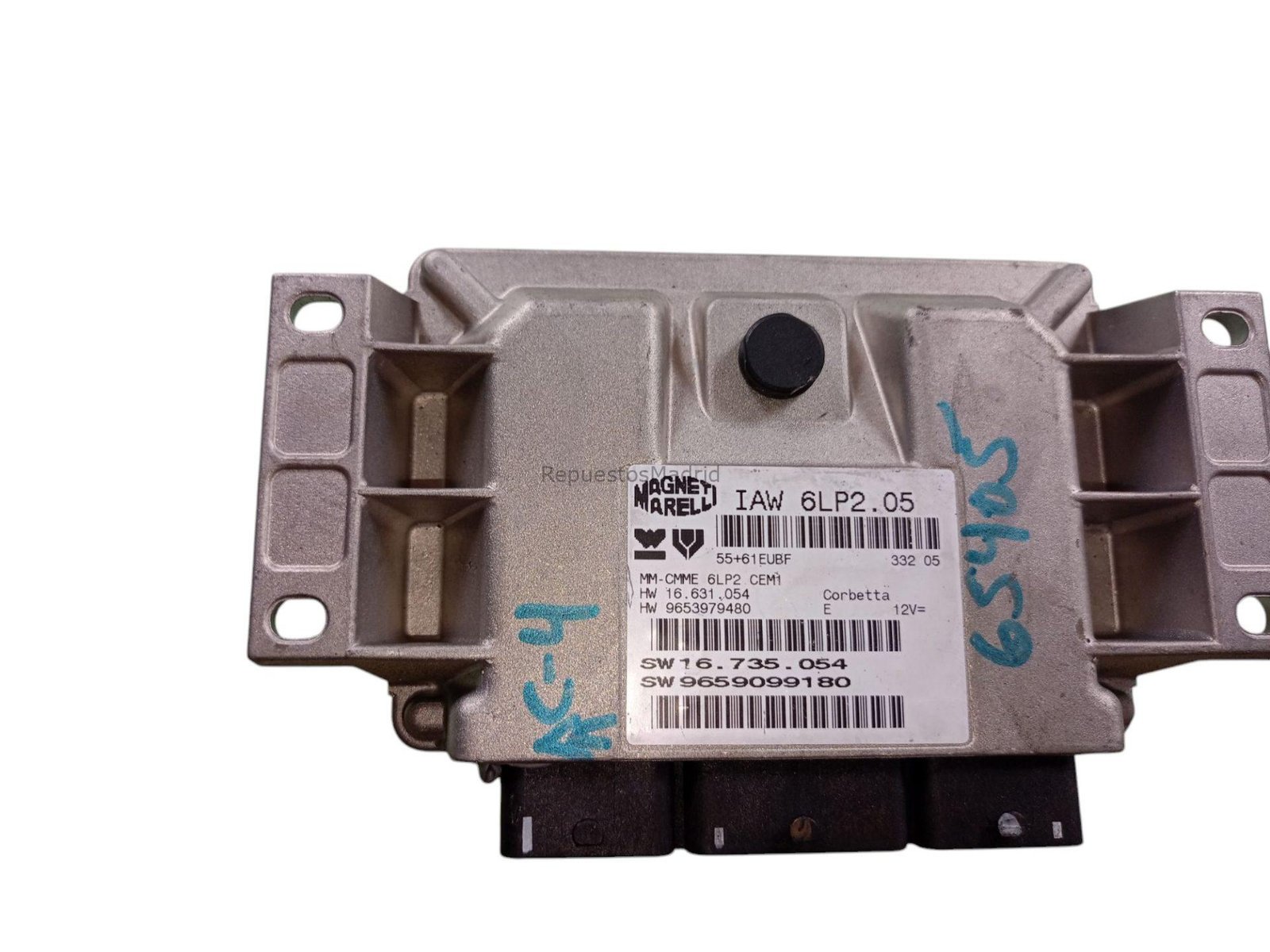 ECU Centralita motor Citroën Peugeot IAW6LP205 9659099180 9653979480