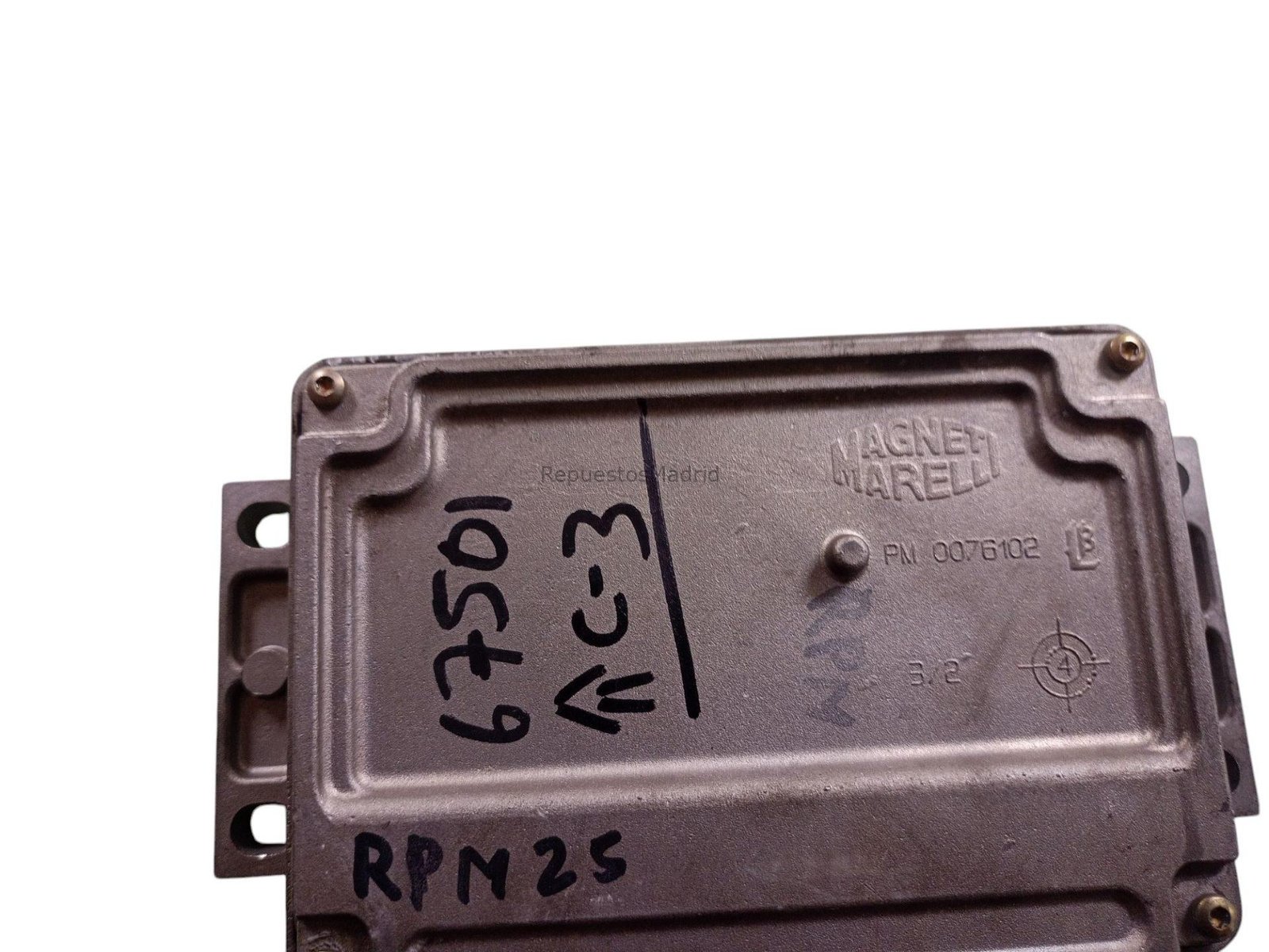 ECU Computadora Centralita Motor PEUGEOT 206 XS 2003 9647498180 - Imagen 4