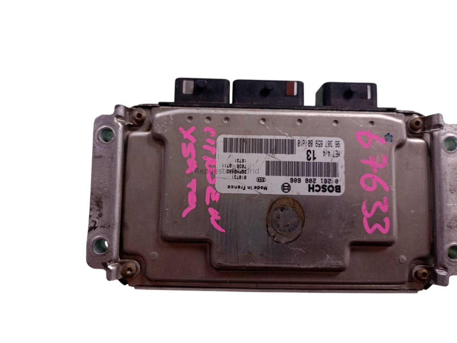 ECU Computadora Centralita Motor Citroen Xsara ME7.4.4 9638765980 0261206606