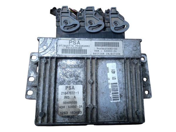 ECU Computadora Centralita Motor PEUGEOT 206 2001 135844 9644235680 9644625680