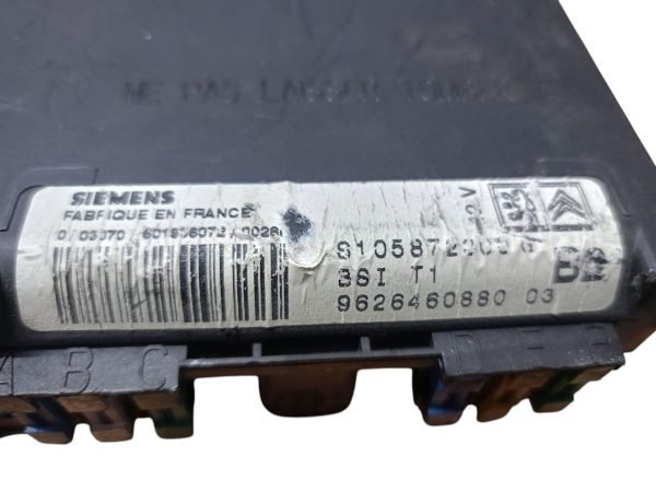 Caja de relés fusibles PEUGEOT 206 BERLINA 9626460880 - Imagen 5