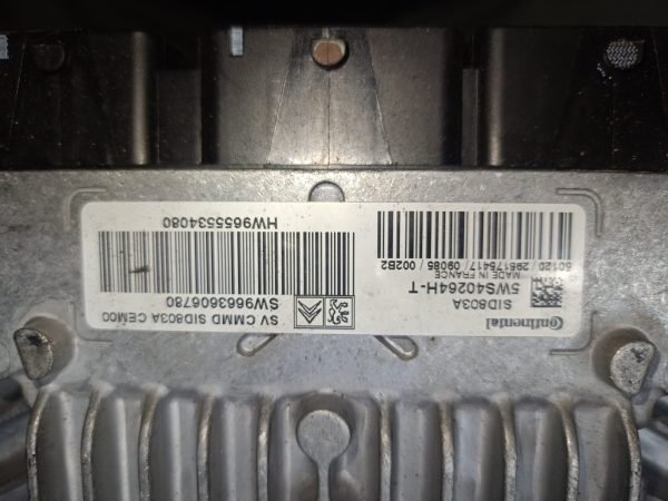 9663606780 Centralita Motor ECU PEUGEOT 407 ST Confort 2005 - Imagen 2