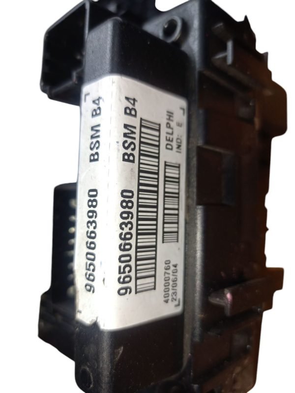 9650663980 BSM B4 caja de relés fusibles PEUGEOT 206 BERLINA 1.4 HDI - Imagen 4