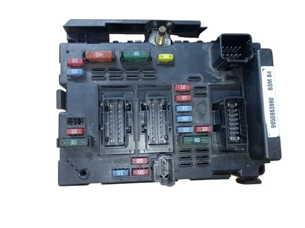 9650663980 BSM B4 caja de relés fusibles PEUGEOT 206 BERLINA 1.4 HDI