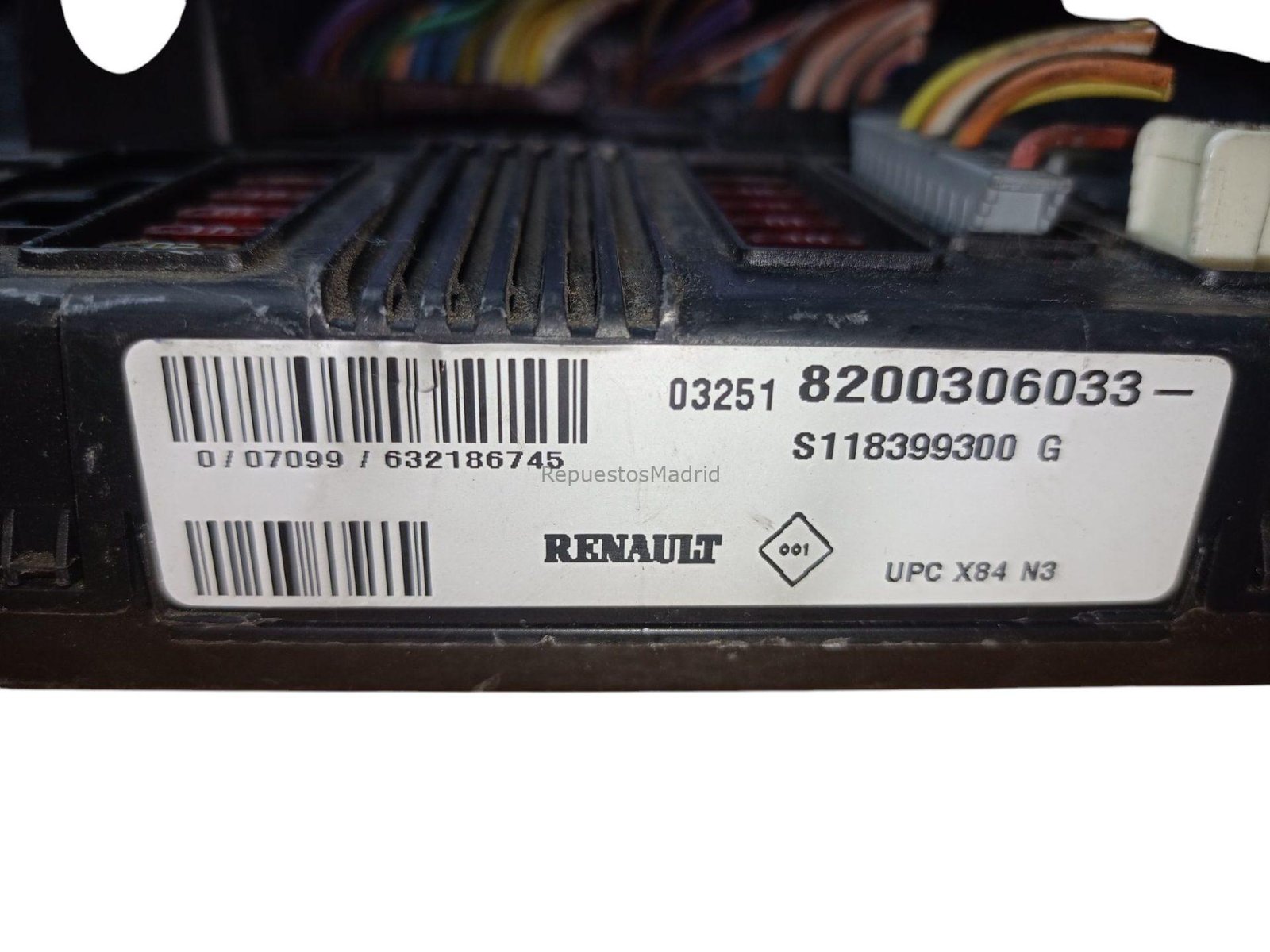 8200306033 UPC caja de relés fusibles Renault Megane II - Scenic II - Imagen 2