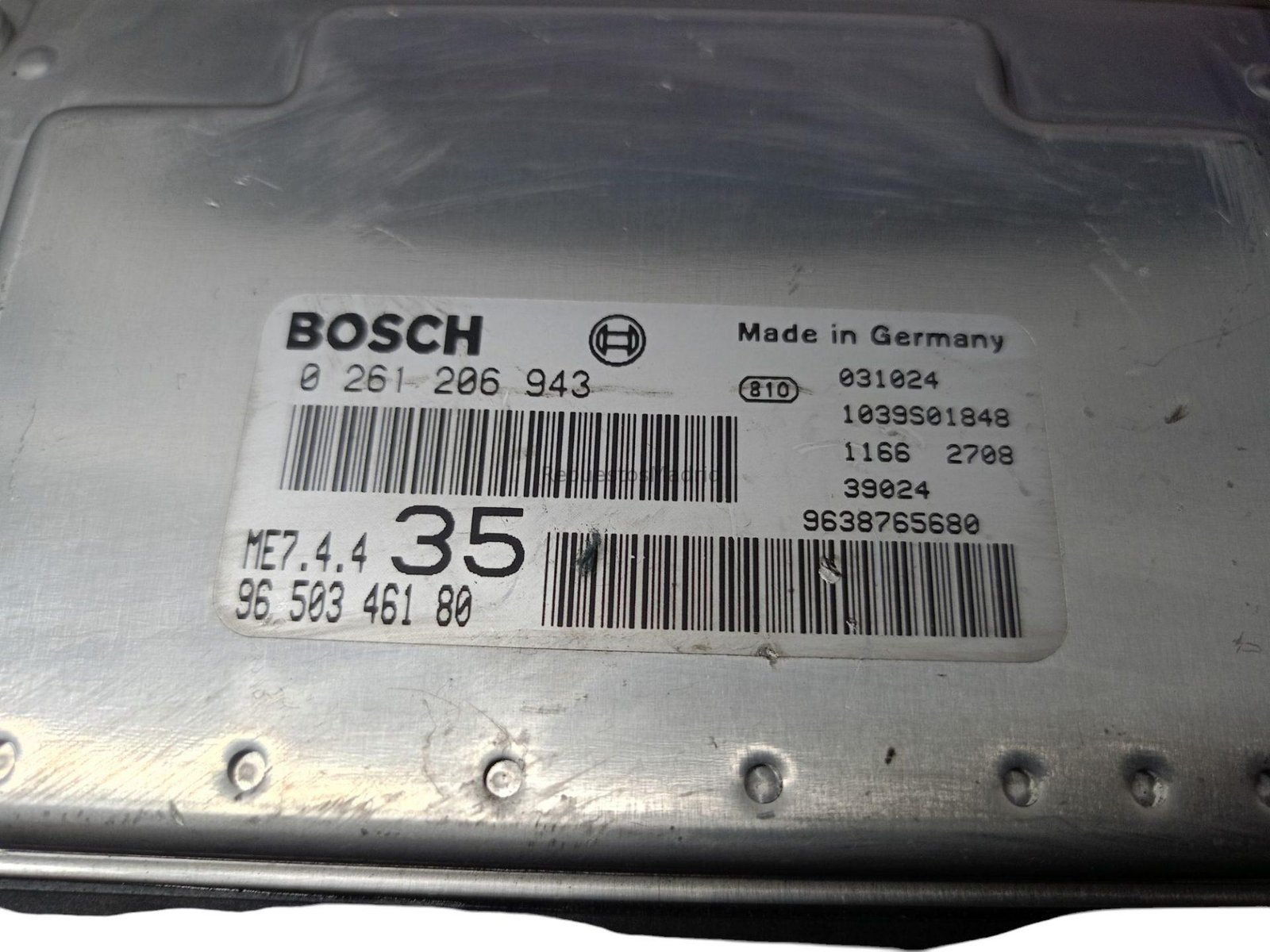9638765680 ECU Centralita motor PEUGEOT 307 2001 - 2005 - Imagen 4