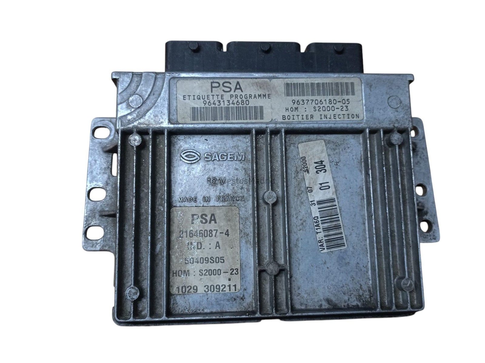 9643134680 ECU Centralita Motor Uce PEUGEOT 206