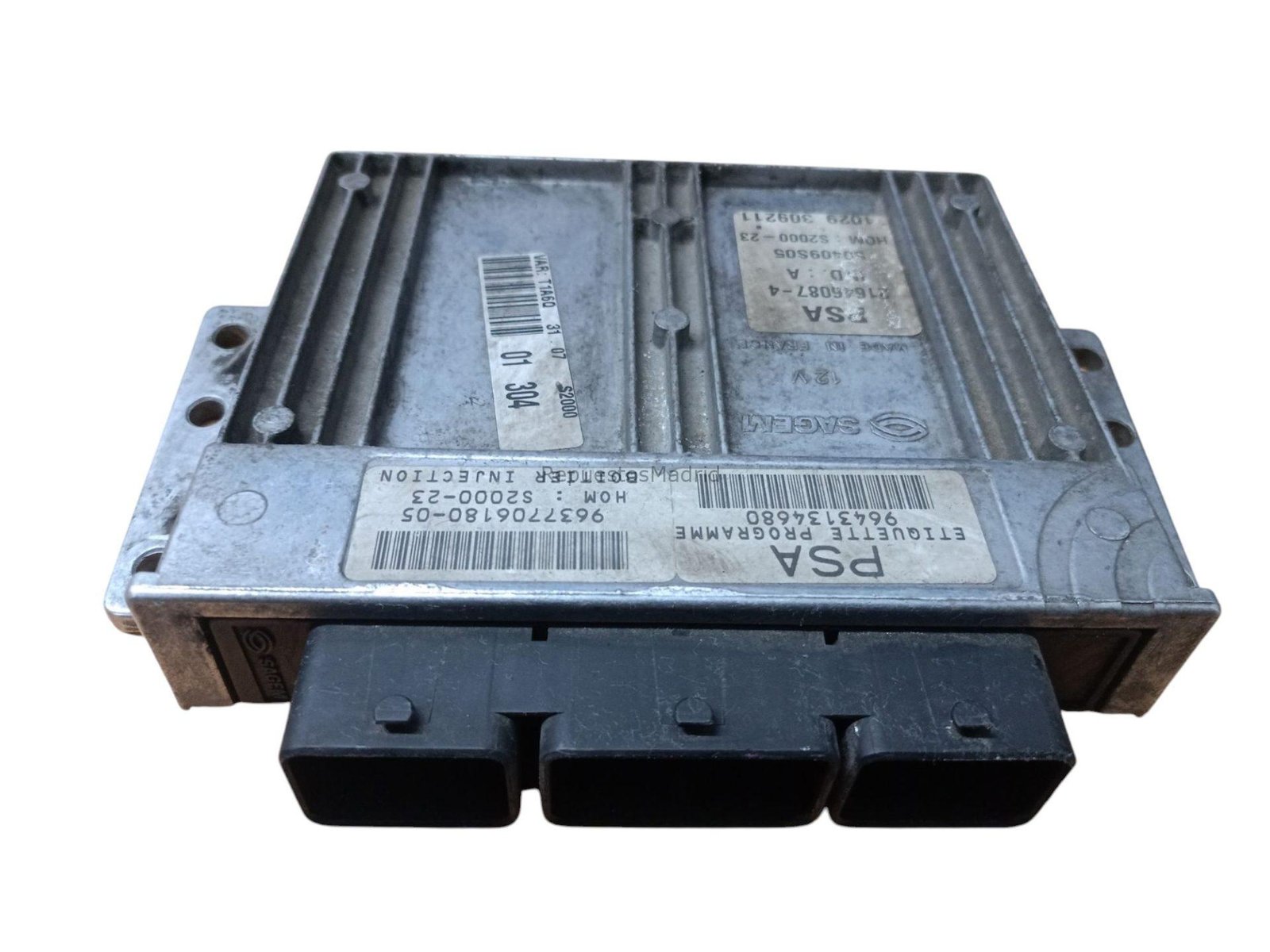 9643134680 ECU Centralita Motor Uce PEUGEOT 206 - Imagen 4