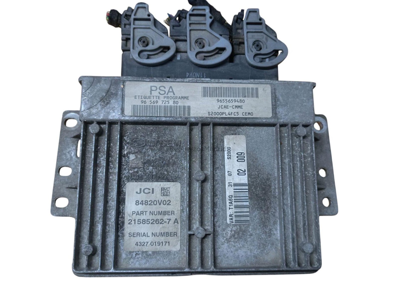 9655659480 ECU Centralita Motor PEUGEOT 206