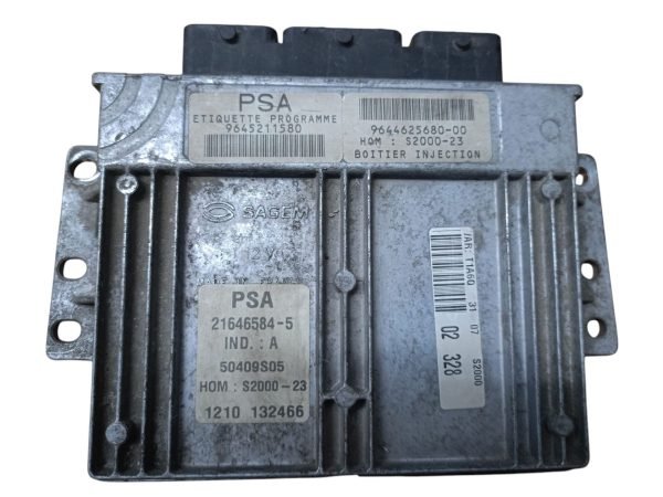 ECU Computadora Centralita Motor PEUGEOT 206 9644235680 9645211580