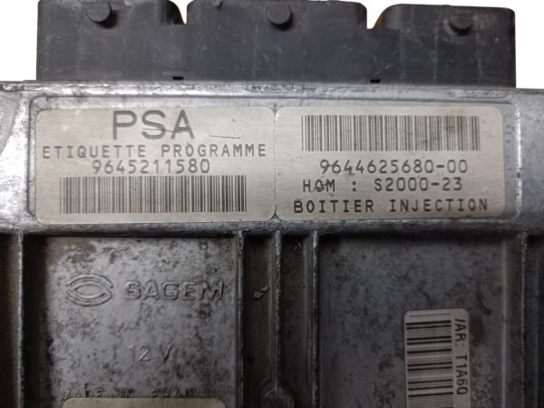 ECU Computadora Centralita Motor PEUGEOT 206 9644235680 9645211580 - Imagen 3
