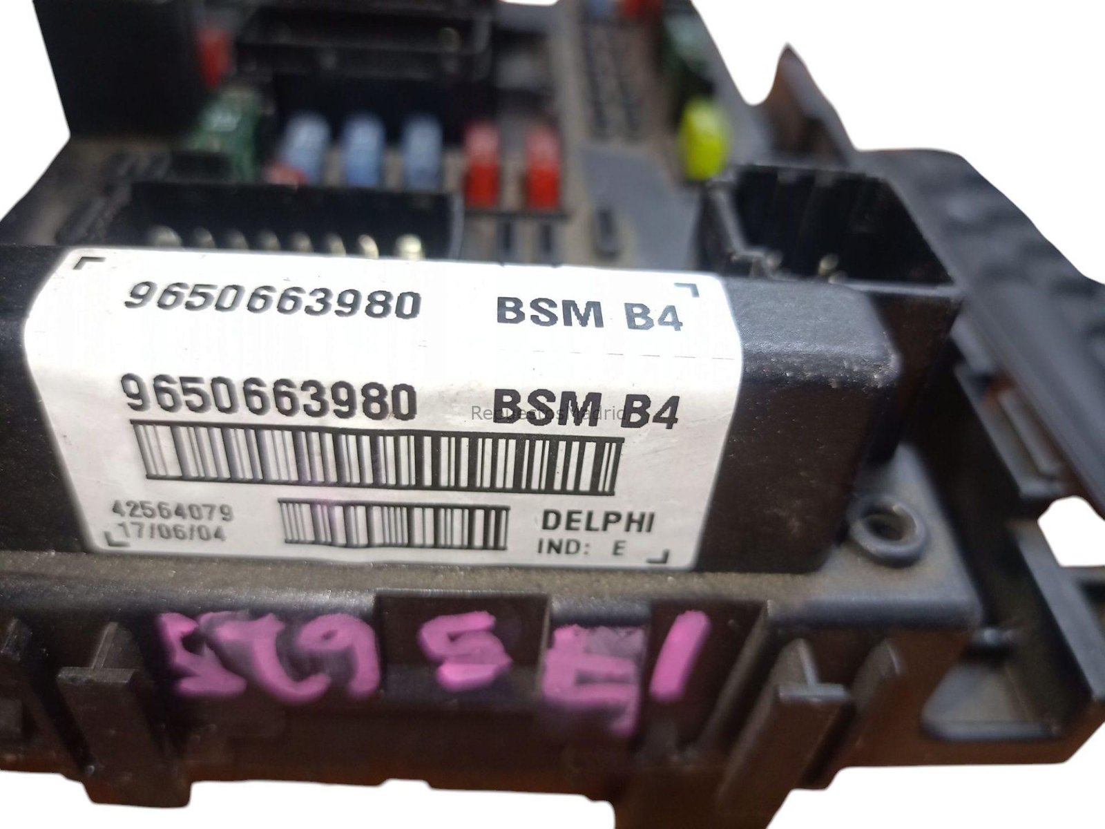 BSM B4 Caja de fusibles Peugeot 206 307 9650663980 - Imagen 4