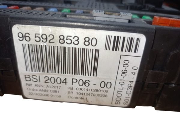 BSI CITROEN / PEUGEOT VALEO, 9659285380-BSI2004P06 - Imagen 4