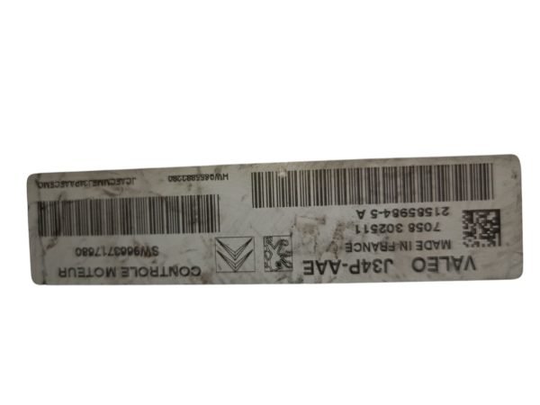 SW9663717680 Ecu centralita motor PEUGEOT 206 HATCHBACK - Imagen 3